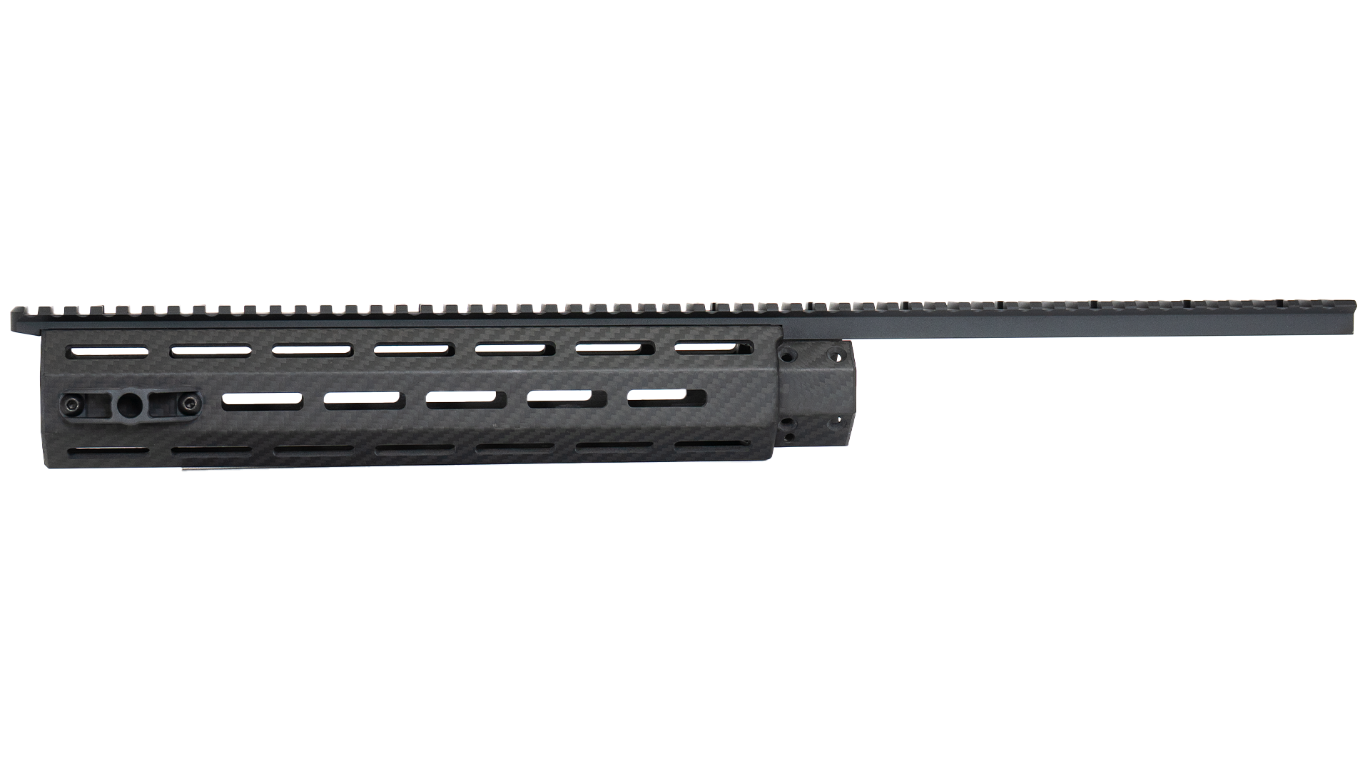 Carbon SD SRSA2 Covert Handguard and Top Rail Kit Black