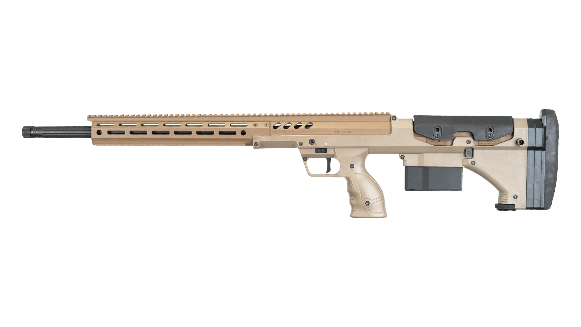 SRSM2 Rifle, Standard 65CM 26" 6rd FDE/FDE