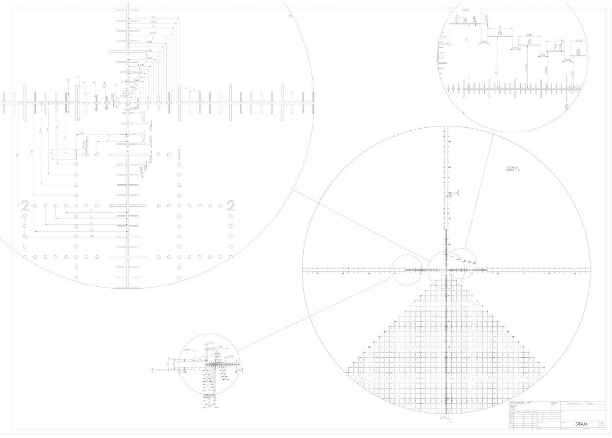 reticle diagram of scope