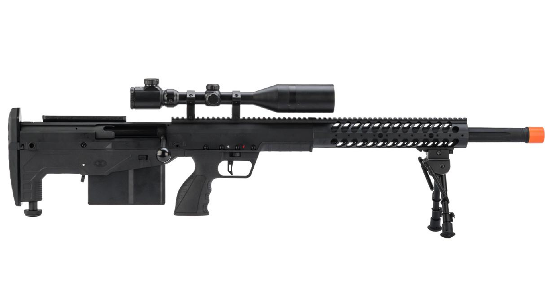 Desert Tech HTI, Black Stock Airsoft