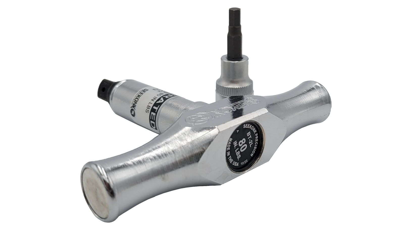 Seekonk Torque Wrench, 80in-LBS w/5mm Hex Bit