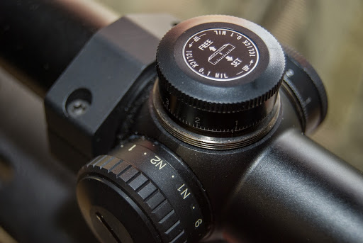 adjusting the mil increments on scope