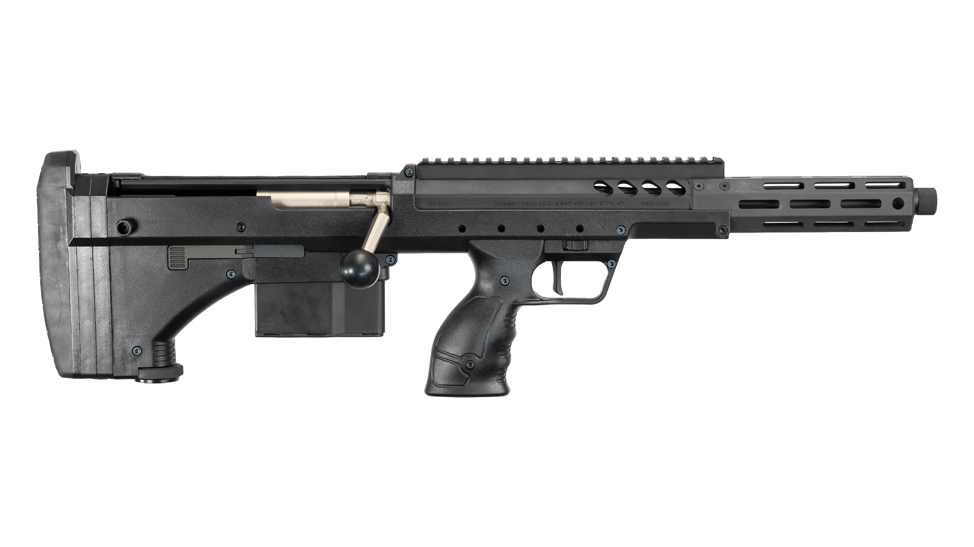 SRSA2 Rifle, Covert 308Win 16" 6rd BLK/BLK
