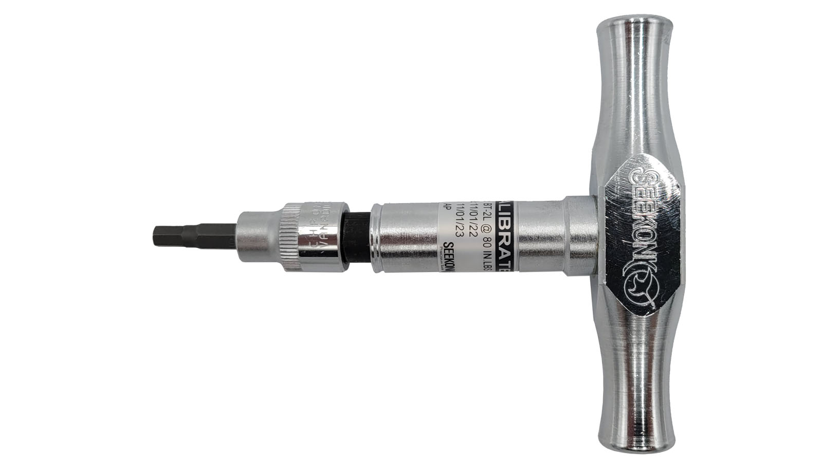 Seekonk Torque Wrench, 80in-LBS w/5mm Hex Bit