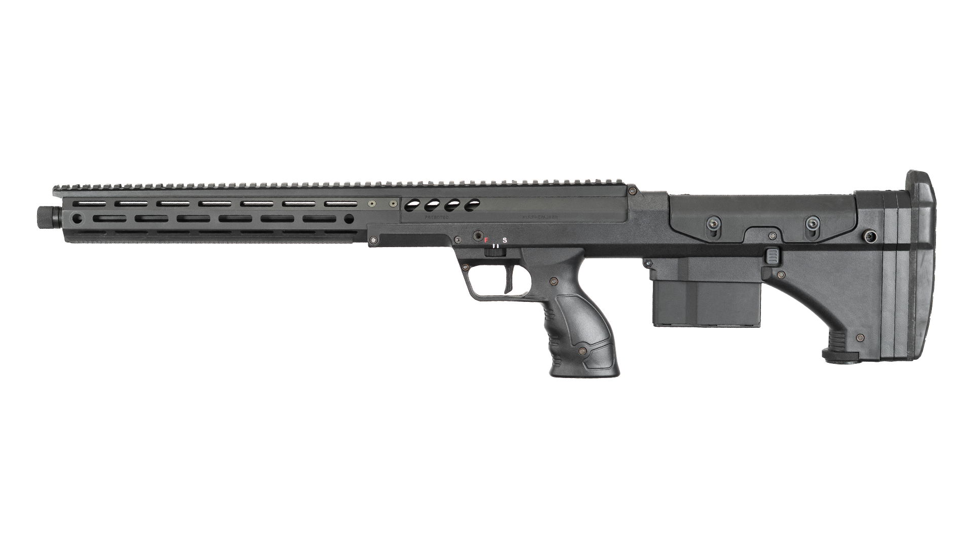 SRSM2 Rifle, Standard 308Win 22" 6rd Black/Black