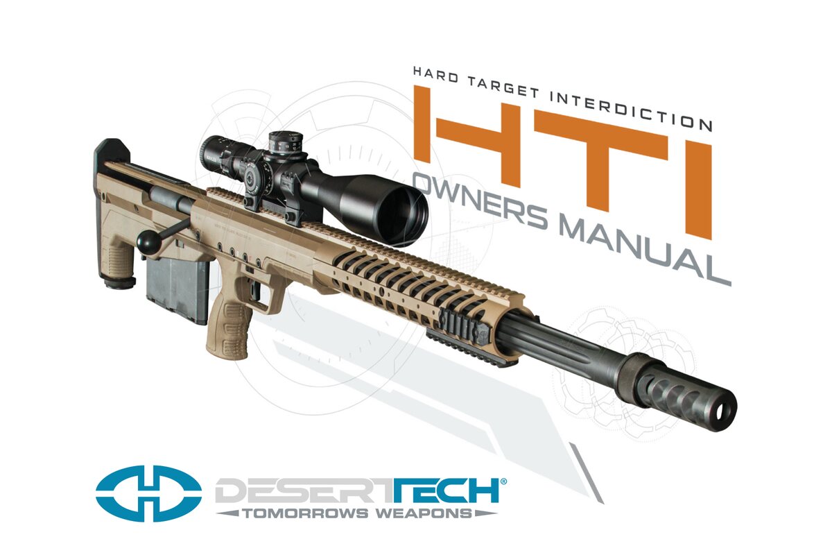 Cover of the HTI owner's manual