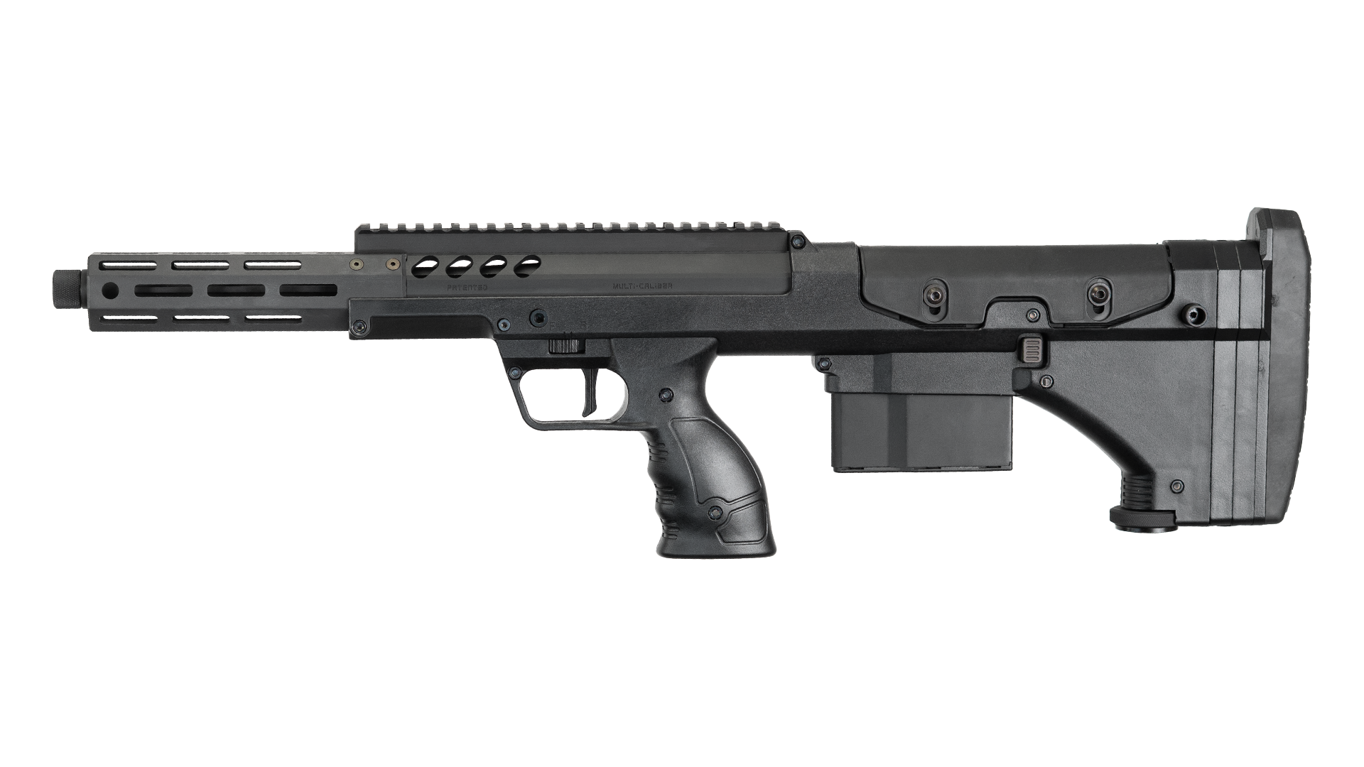 SRSA2 Rifle, Covert 308Win 16" 6rd BLK/BLK
