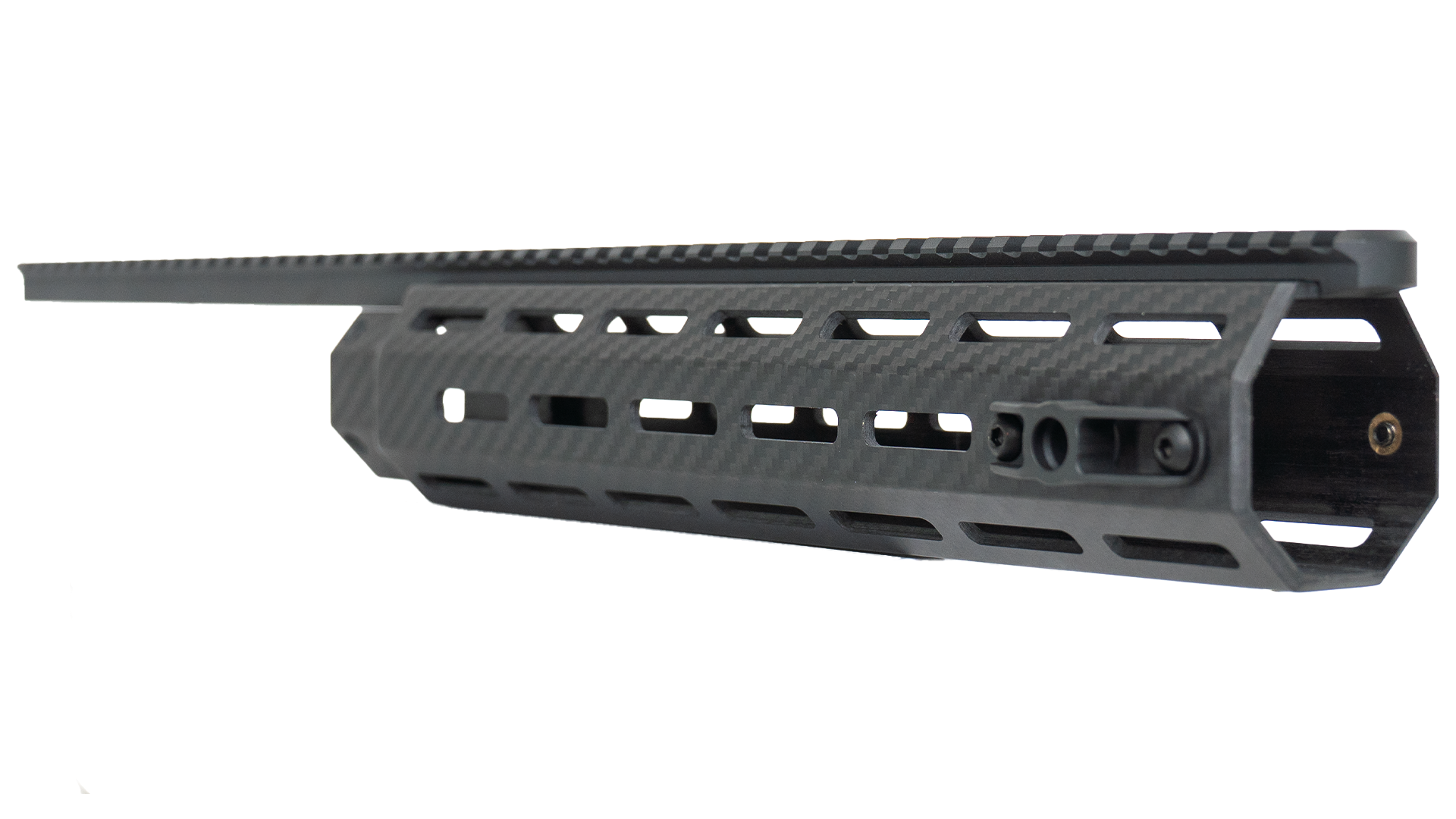 Carbon SD SRSA2 Covert Handguard and Top Rail Kit Black