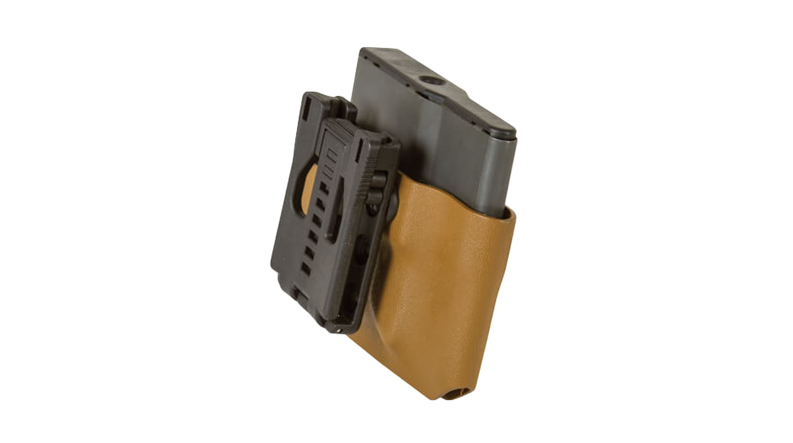 Kydex Mag Carrier Tek Lok 308Win 338LP FDE