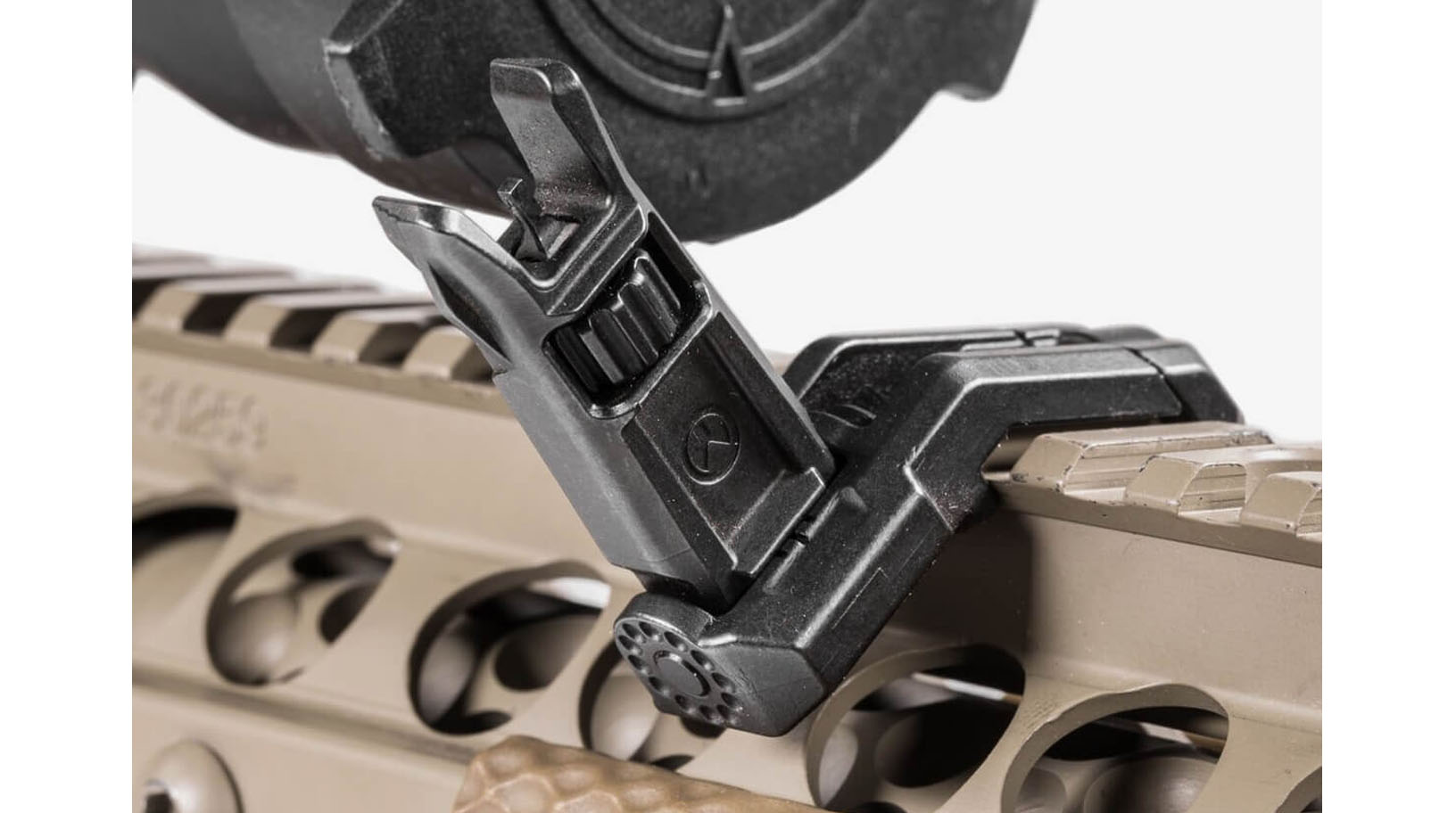 MBUS Pro Offset Sight Front.