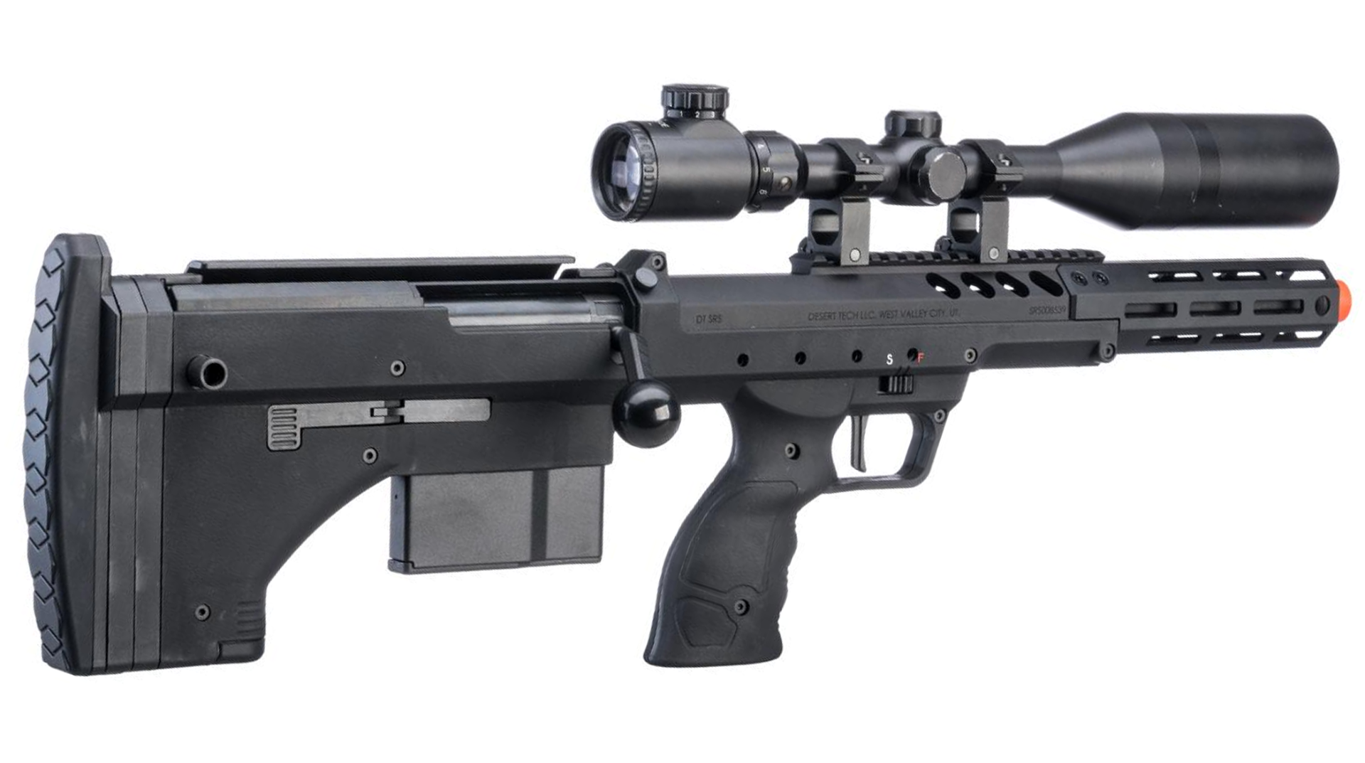 Desert Tech SRS A2/M2 Covert (16'', Black) Airsoft
