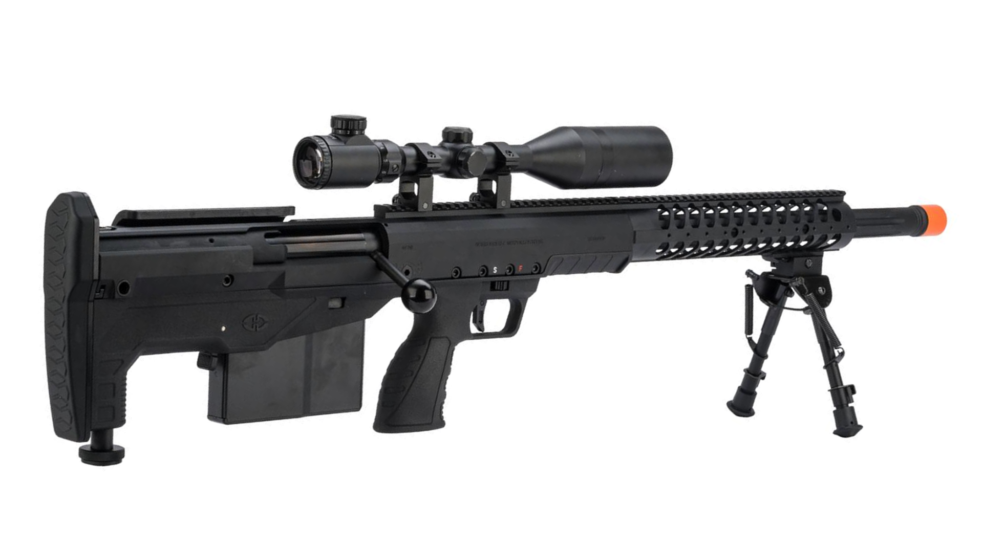 Desert Tech HTI, Black Stock Airsoft