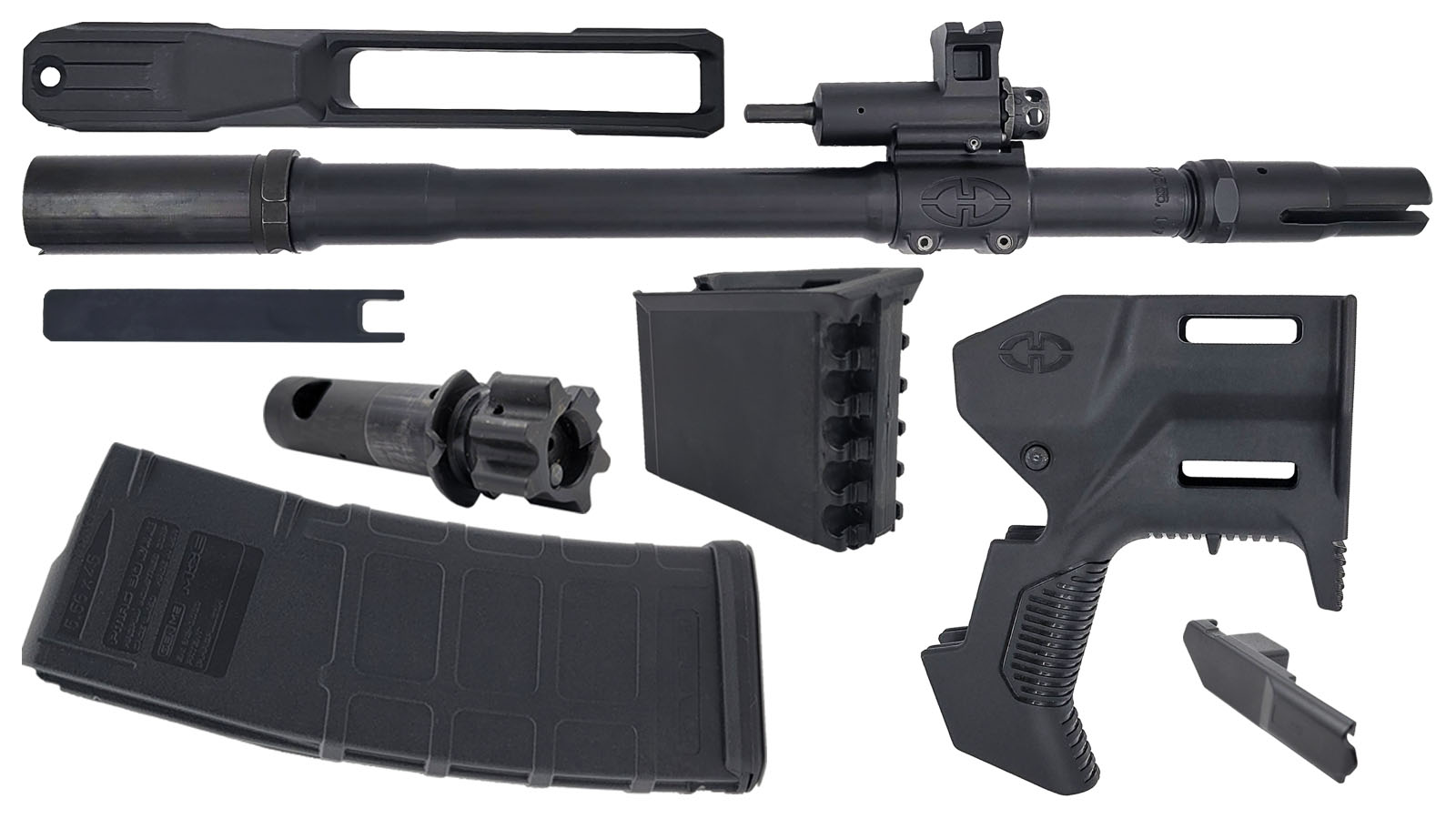 MDRx Conversion Kit, 556NATO 223Rem Micron 11.5" 30rd Side-Ejection BLK