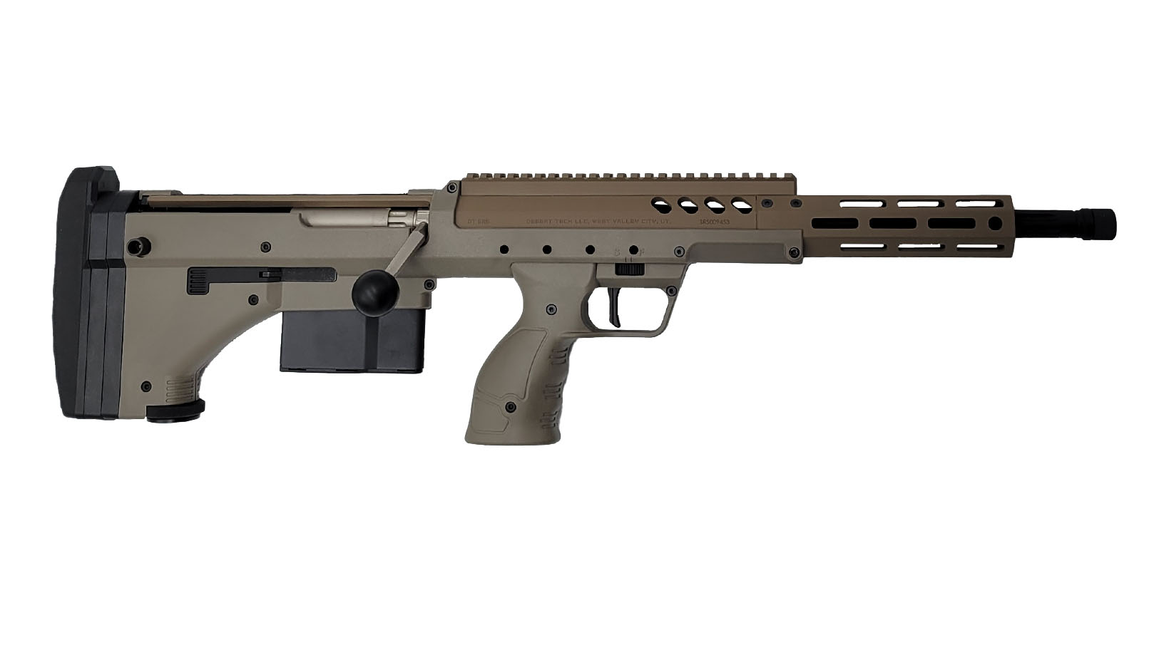 SRSA2 Rifle, Covert 65CM 18" 6rd FDE/FDE