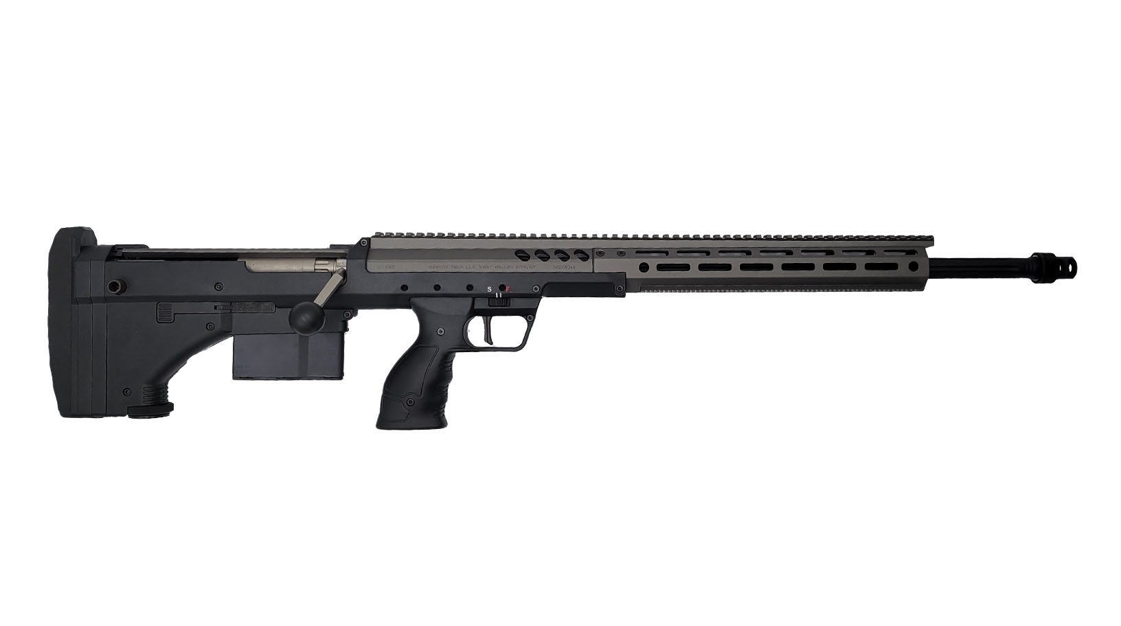 SRSM2 Rifle, Standard 300WM 26" 5rd Tungsten/BLK