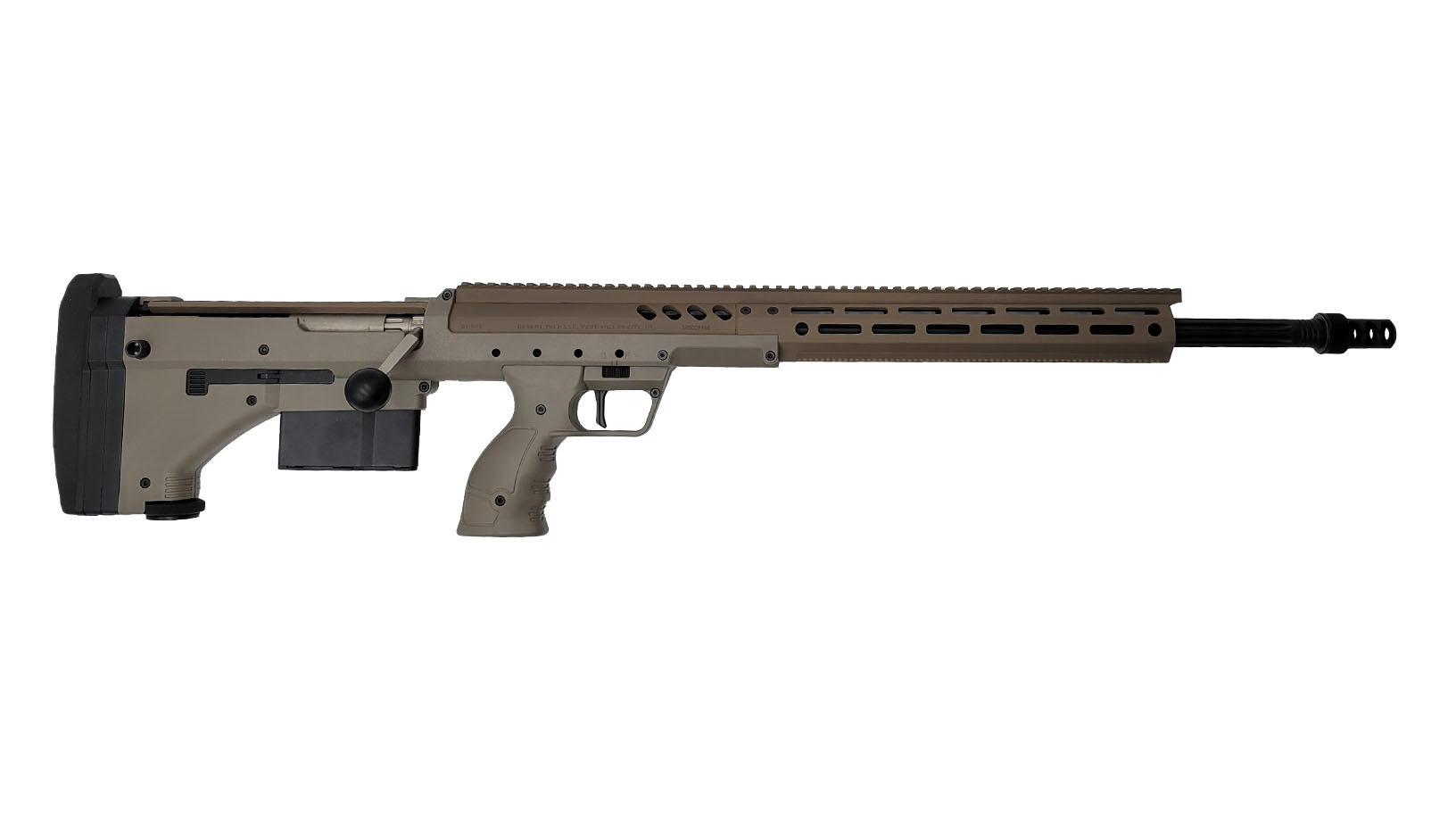 SRSM2 Rifle, Standard 338LM 26" 5rd FDE/FDE