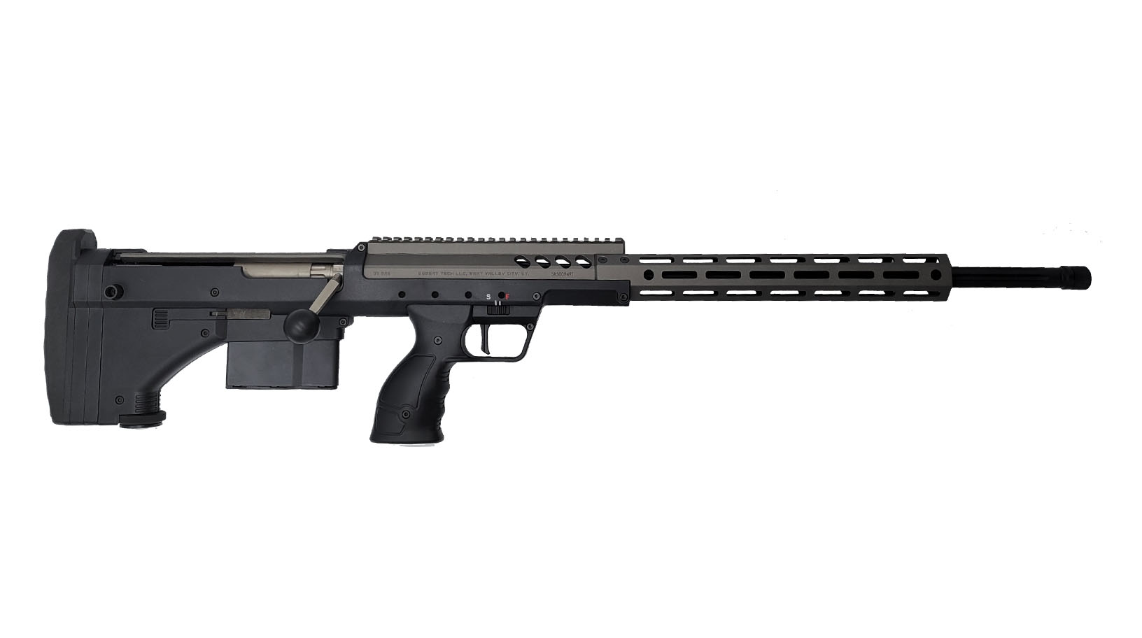 SRSA2 Rifle, Standard 308Win 26" 6rd Tungsten/BLK
