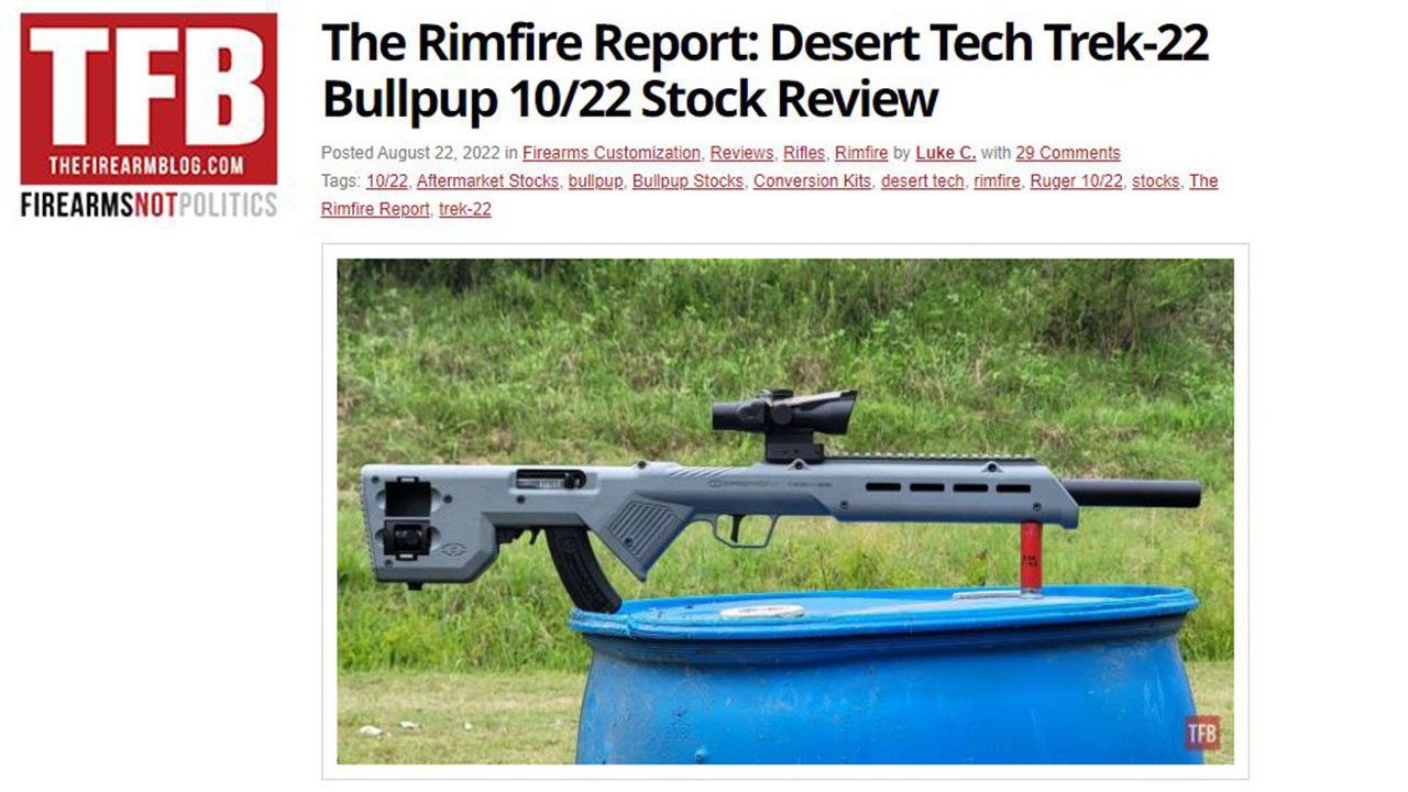 Rimfire Report: TFB reviews the TREK-22